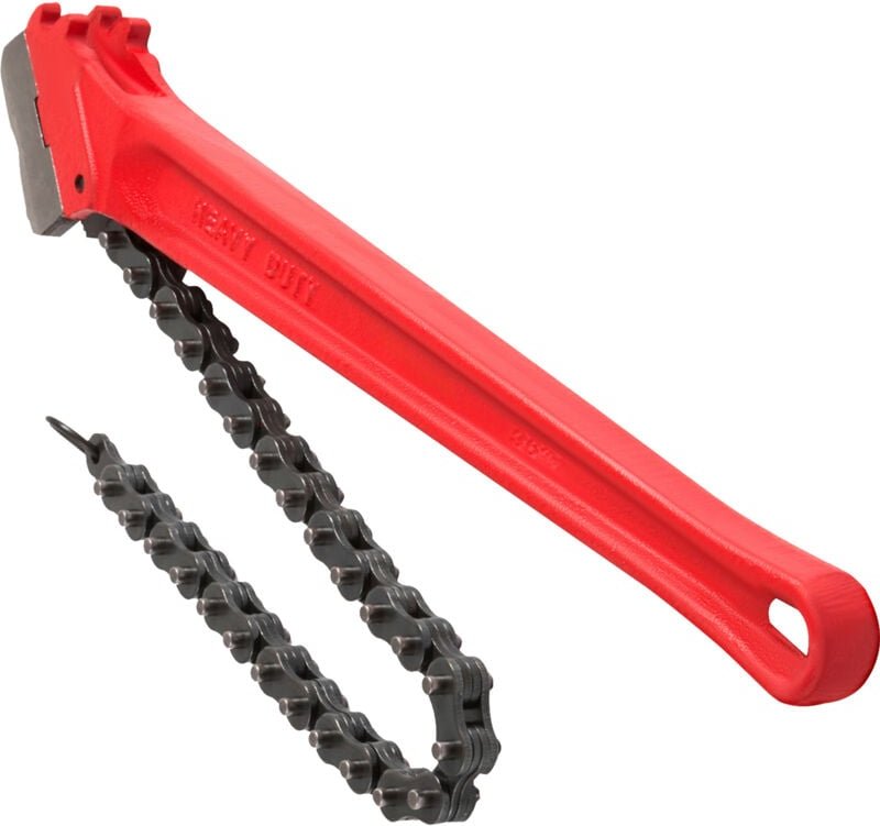 Kettenschlüssel für Rohre, 36 Zoll, Hochleistungs-Ölfilter-Kettenschlüssel, Kapazität 4-1/2 bis 7-1/2 Zoll, 760 mm Kette...
