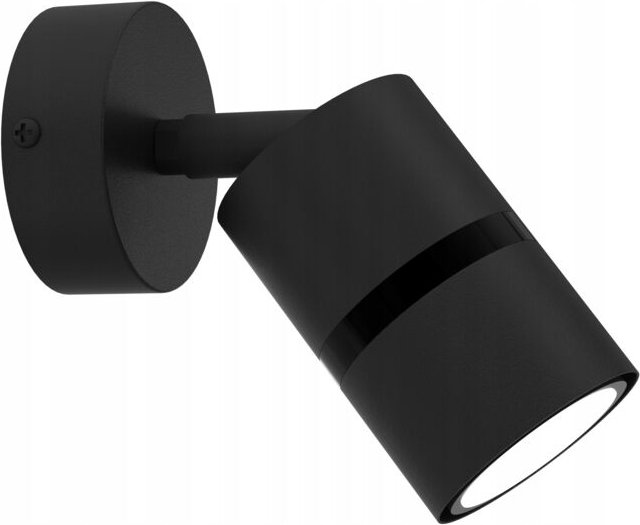 Verstellbare Wandleuchte Gu10 schwarz modernes Rohr schwarz