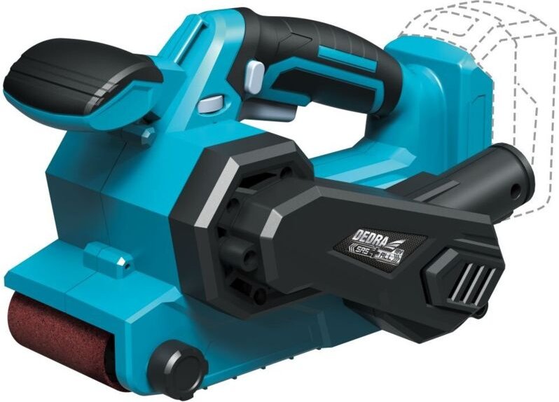 DEDRA – 18V Akku-Bandschleifer: Schnelles und präzises Arbeiten