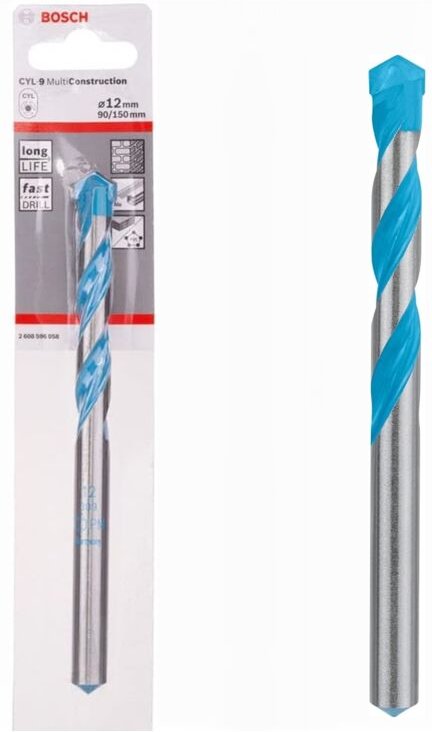Bosch CYL-9 Mehrzweckbohrer Ø 12 mm Professionel MultiContruction
