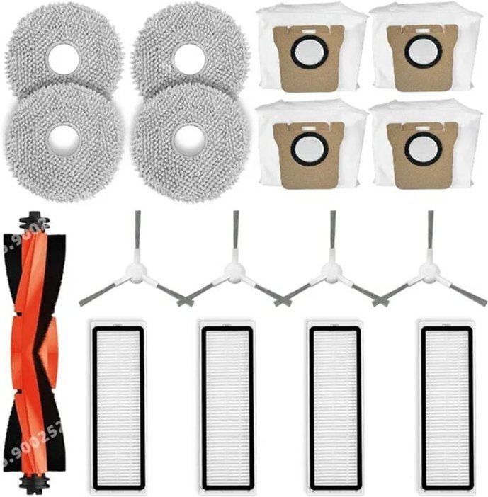 Für Xiaomi Roboter Vakuum X20 + / X20 Plus Ersatzteile Wichtigsten Seite Pinsel Hepa-Filter Mopp Tuch Staub Taschen Zube...