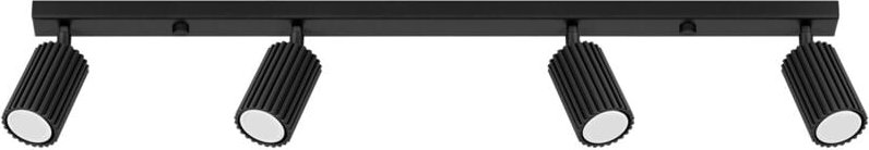 Deckenleuchte Karbon 4xGU10 81cm Sollux