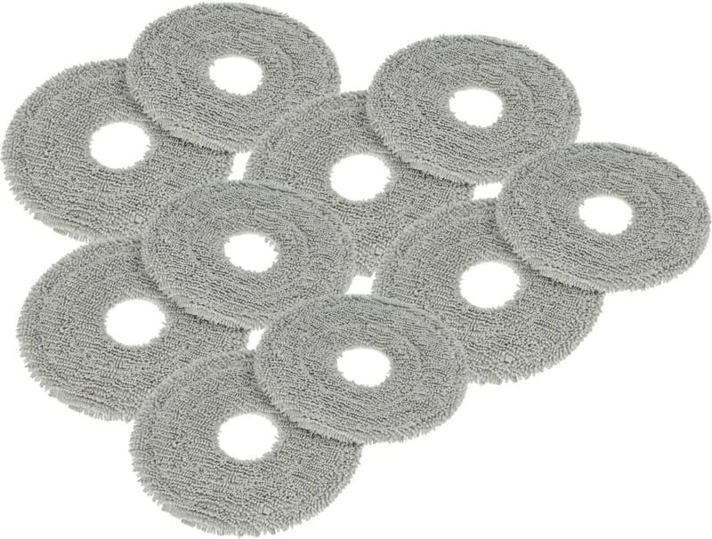 10x Wischtuch Ersatz für Dreame RMP8 für Wischroboter, Putzroboter - Mopptuch, Wischmopp-Pad - Vhbw