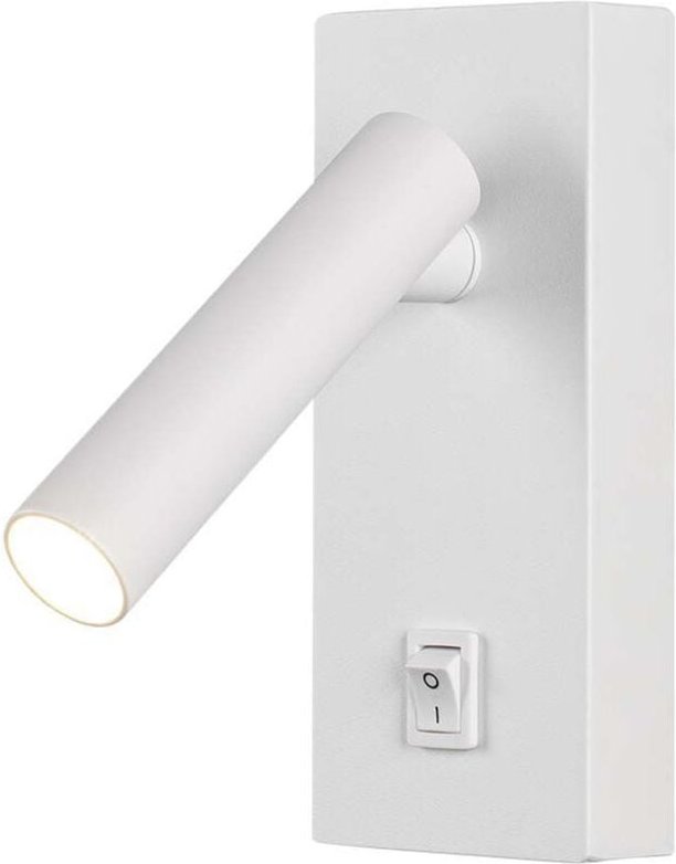 2 w verstellbare LED-Leseleuchte mit Ein-/Ausschalter, Weiß, Warmweiß - V-tac