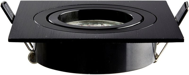 Heitronic 500596 DL7801 LED-Einbauleuchte LED GU10, GU5.3 8 W Schwarz