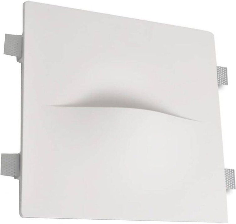 ZIRCON" G9 rahmenlose Gipseinbauwandleuchte "ZIRCON