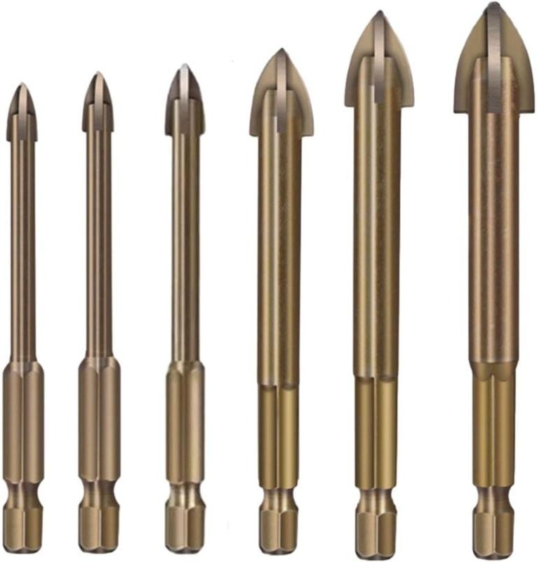 Rnemitery - Effizientes Universal-Bohrwerkzeug, Bohrer-Set, verdicktes Zubehör mit hoher Härte, Hartmetall-Bohrer-Set, m...