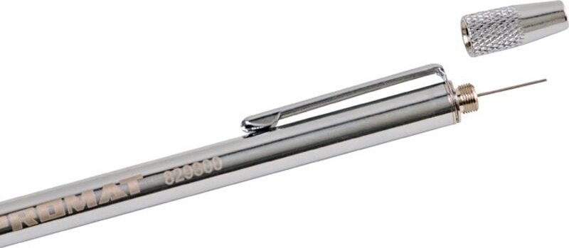 Thumbnail - Teleskopmagnetheber Gesamtlänge 670 mm Magnetkopf-Ø 6 mm Tragfähigkeit 0,55 kg mit Düsennadel