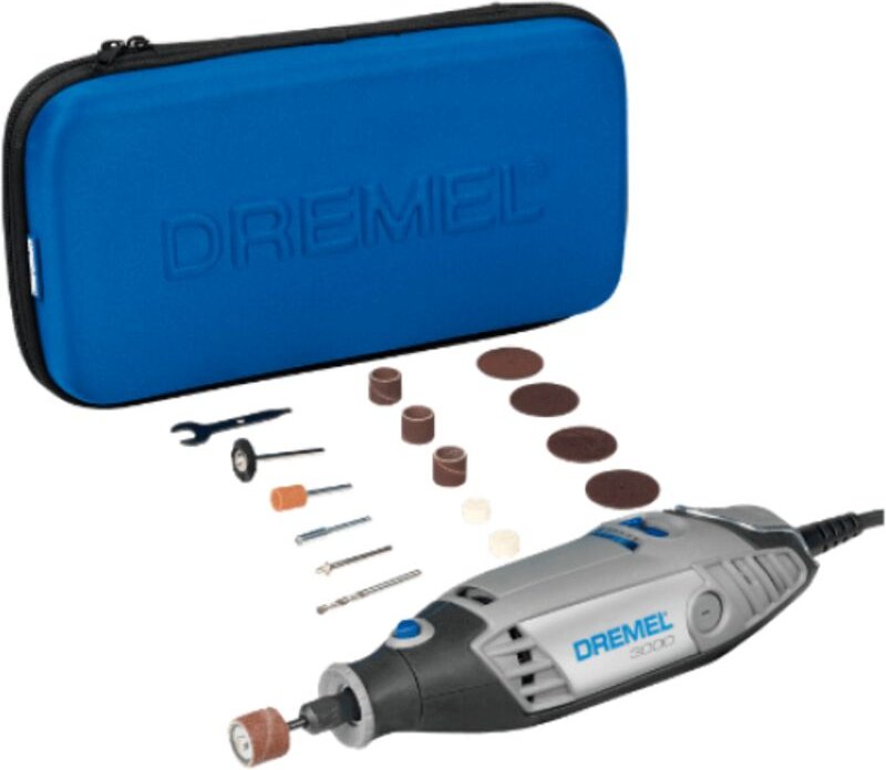 Multitool mit zubehör Dremel 3000-15 130w 19x5x4.5cm - u012000400