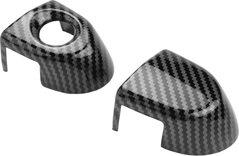 Tlily - Kohlefaser-AußEntüRgriffabdeckung für 1 2 3 4 Serie E87 E90 E91 E92 E93 F30 X1 X2 X3 X4 X5 X6 lhd