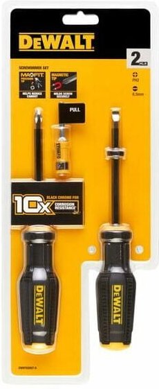 Set mit 2 Schraubendrehern Full Fit Dewalt DWHT62057-0
