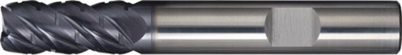 Schaftfräser DIN6527L Typ nf D.6mm vhm TiAlN 4Schneiden lang