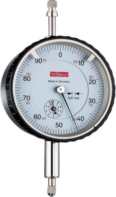 Präz.-Messuhr m 2 t umgek. Federzug Käfer