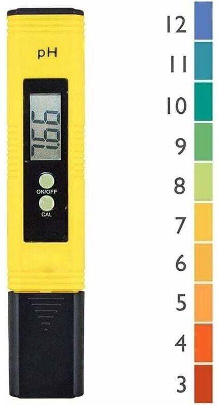 Professioneller pH-Tester, automatische Kalibrierungsfunktion, geeignet für den Messbereich von Aquarien und Schwimmbäde...