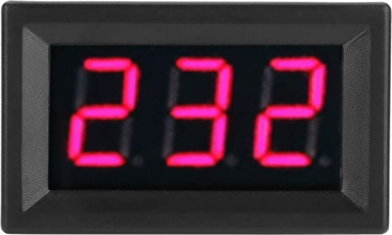 Zoternen - led Anzeige Digital Voltmeter Spannungsmesser Digital Voltmeter led 70 380V ac Voltmeter Amperemeter 0,36 Vol...