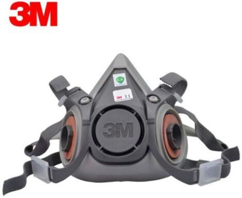 3M™ 6200 Wiederverwendbare klassische Halbmaske, EN-Sicherheitszertifizierung – Filterkartuschen nicht enthalten