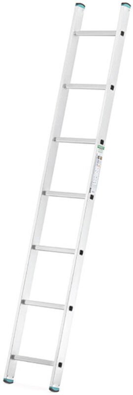 Aluleiter 10 Sprossen, zu erreichenden Höhe 2.68m - 7110