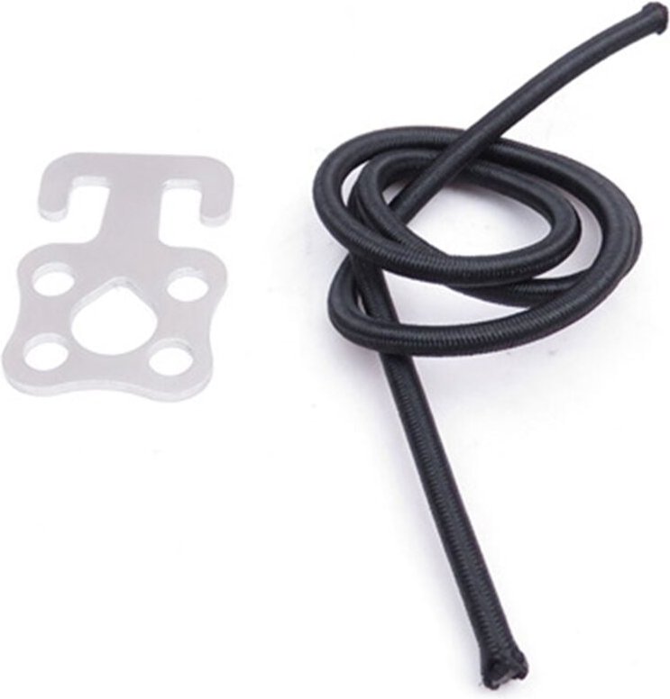 Tlily - Skuba Tauchen Plattenhaken mit Bungee für Backmount Sidemount bcd und Trockentauchanzug