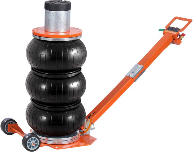 Pneumatischer Wagenheber Luftwagenheber 3 t mit erhöhter Säule und verstellbarem Griff, leicht anzuhebender und platzspa...