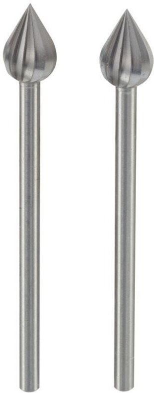 Thumbnail - Proxxon - Fräser Flamme (Wolfram-Vanadiumstahl), 6 mm, 2 Stück - 28724