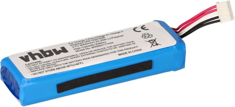 Thumbnail - Akku kompatibel mit jbl Charge 2 Plus, Charge 2+, Charge 3 (2015) Bluetooth Lautsprecher Ersatz für GSP1029102R (Li-Poly...