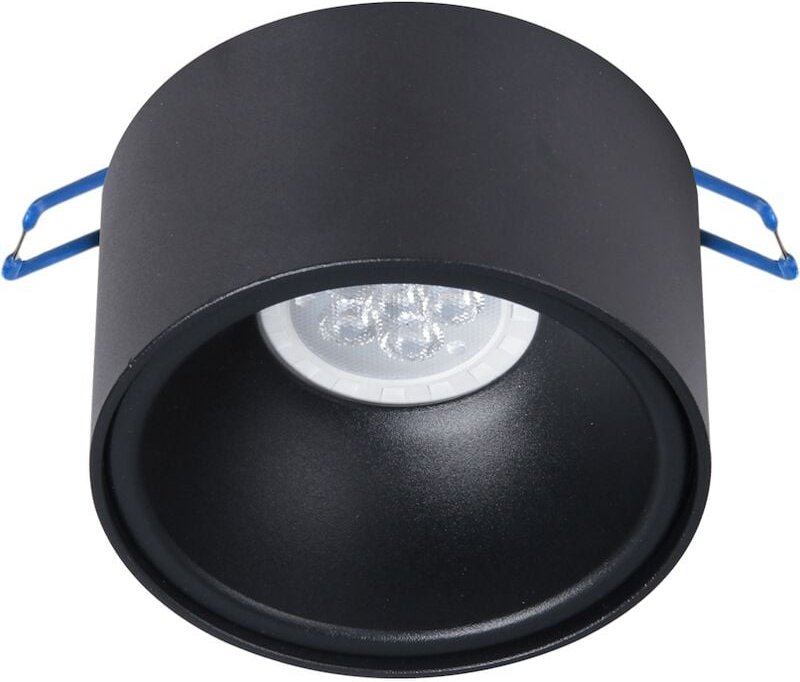 Bali Runde Deckenleuchte in Schwarz