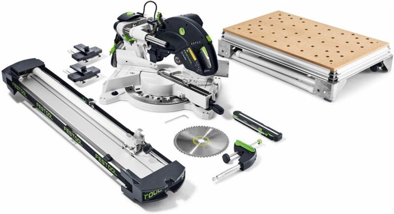 Festool - Kapp-Zugsäge ks 120 REB-Set-MFT kapex, incl. Sägeblatt, Zubehör, Karton