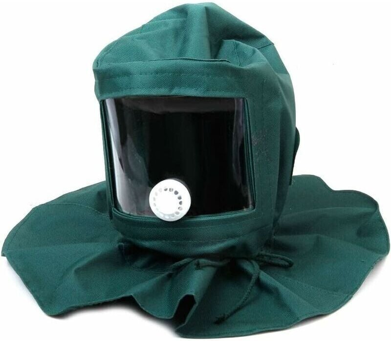 Helm, Maske, Wind- und Staubschutz für das Sandstrahlen – Schützen Sie sich bei der Arbeit