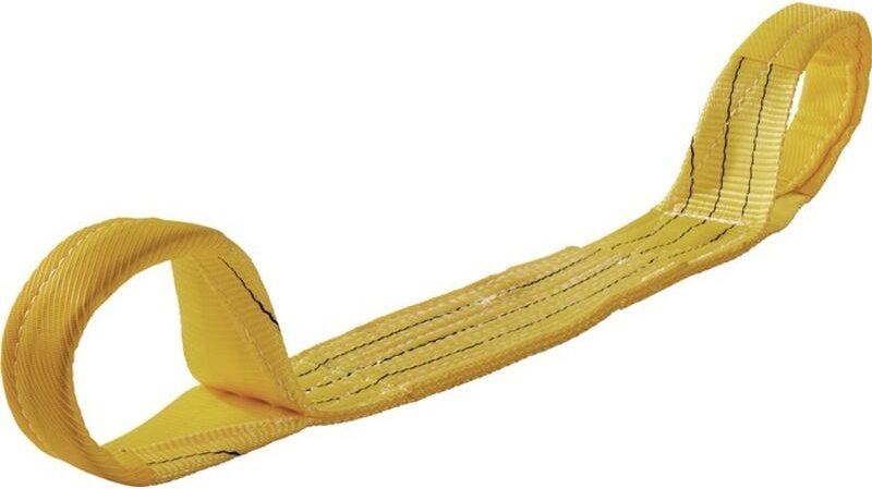 Hebeband DIN EN 1492-1 Länge 3 m gelb Tragf. einf. 3000 kg