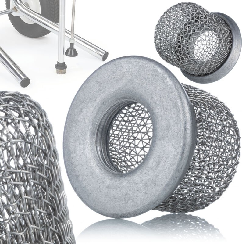 Rosfix Filter – Metallfilter 40mm x 21mm 3/4" 10 Mesh Für Airless-Spritzgeräte Graco Malersystem-Zubehör