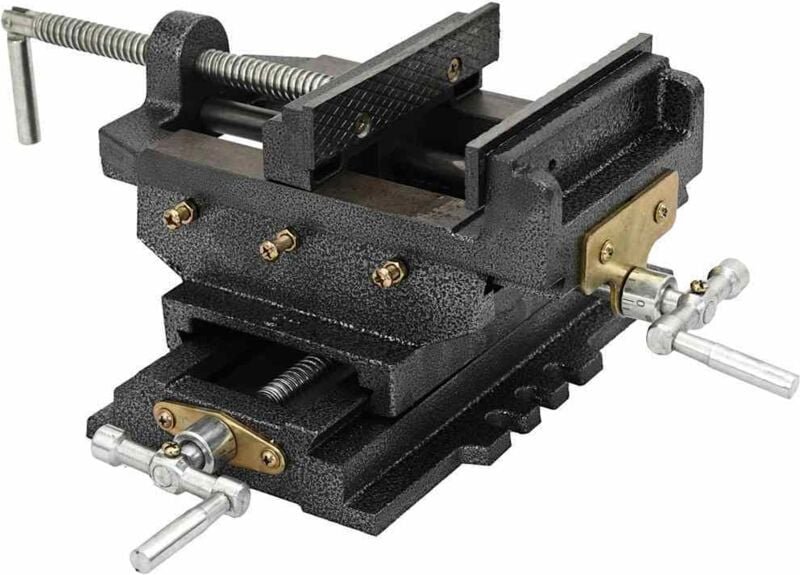 Schraubstock Kreuztisch Handbetrieben 150 mm - Vidaxl