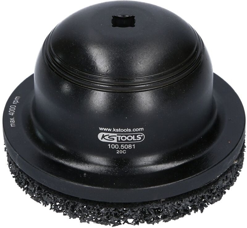 KS Tools Aluminium-Radnabenschleifer-Satz Ø 150 mm, Innen-Ø 90 mm, 2-tlg