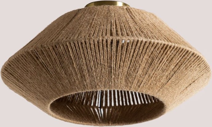 Sklum - Deckenleuchte aus natürlichem Seil Rachid Natürlich