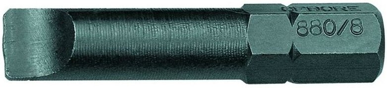 880 6,5 Schraubendreherbit 5/16' Schlitz 6,5 mm