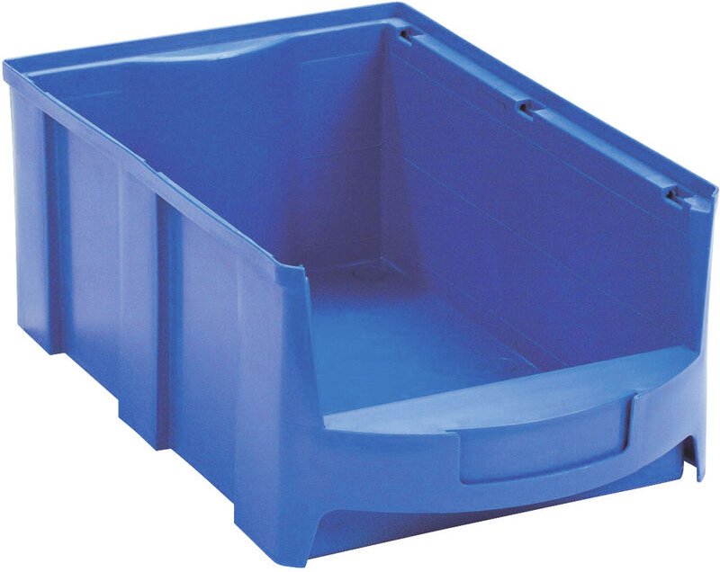 STAR4LB Sichtlagerkasten STAR4LB (l x b x h) 419 x 260 x 165 mm Blau 1 St. - Viso