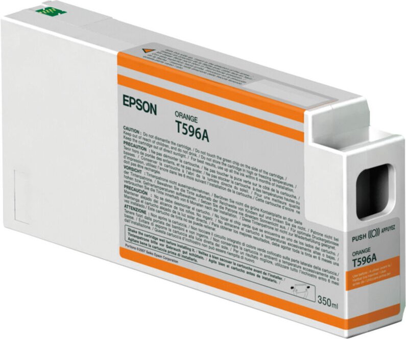 Epson Tintenpatrone orange T 596 350 ml T 596A