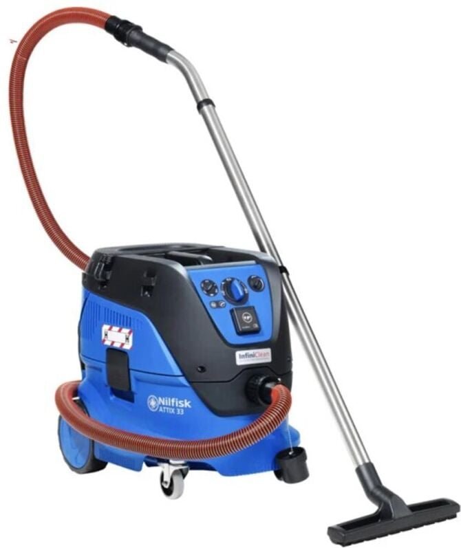 Thumbnail - Sicherheitssauger attix 33-2H ic 220-240V bg bau asbest Gewicht 14,5kg - Nilfisk