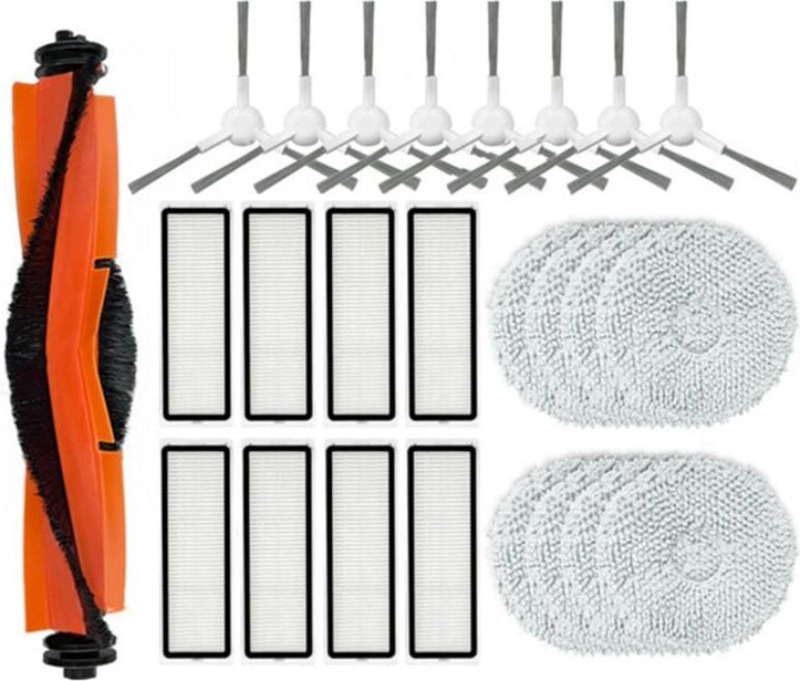 Thumbnail - Für Roboter Vakuum X20 + / X20 Plus Reiniger Ersatz Wichtigsten Seite Pinsel Mopp Tuch Hepa-Filter Teile