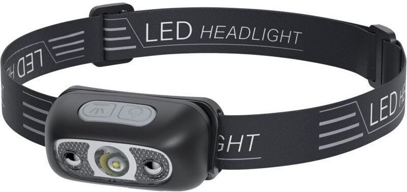 Vtizikl Lampe frontale rechargeable par USB avec capteur LED léger IPX4 120 lm