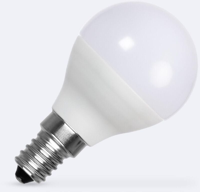 Efectoled - LED-Glühbirne 12/24V E14 5W 500 lm G45 No Flicker 3000K Warmweiß