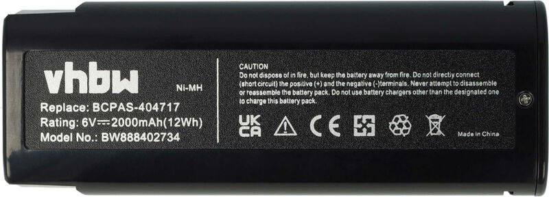 Thumbnail - Vhbw - Akku kompatibel mit Paslode Impulse IM350 Nail Gun, IM350CT Li, IM350 Li Werkzeug, Streifennagler (2000 mAh, NiMH...