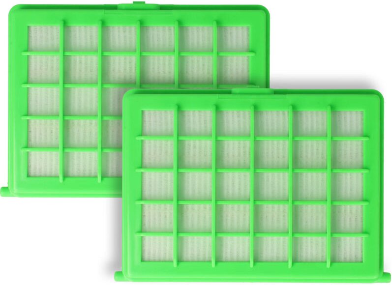 2x Staubsaugerfilter kompatibel mit Moulinex Accessimo, City Space, Compacteo, Compacteo Ergo Staubsauger - hepa Filter ...