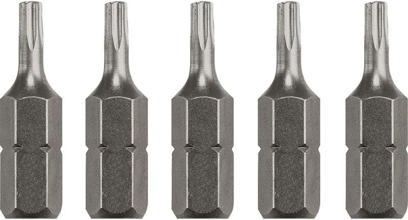 Thumbnail - KWB - Standard Bits, 5 Stück, 5 x t 10, Länge: 25 mm - 120210