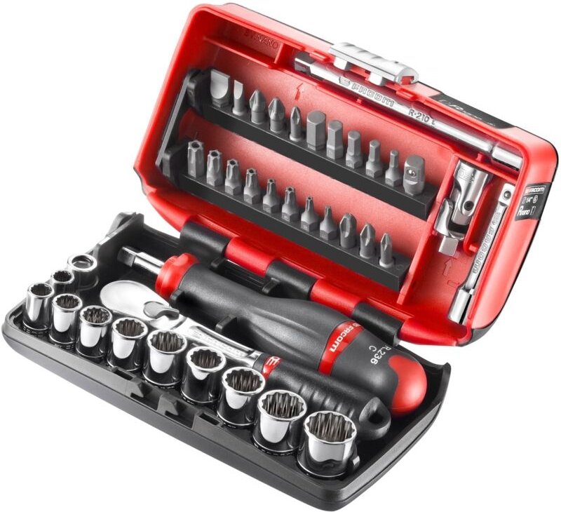 Steckschlüsselsatz 1/4 12-Kant Nano Facom RL.NANO-U2