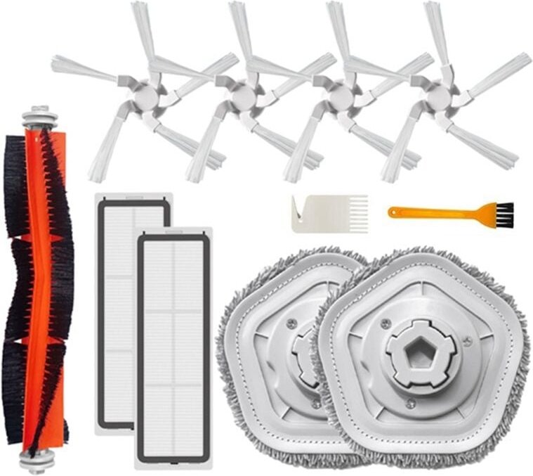 Für Xiaomi Dreame Bot W10 W10Pro Staubsauger Zubehör Wichtigsten Seite Pinsel HEPA-Filter Mopp Tuch Lappen Ersatzteile