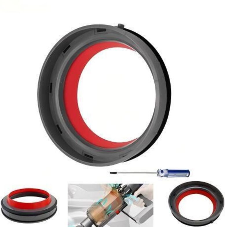 Dichtung für Dyson V11, Befestigungsdichtungsstreifen für den oberen Teil des Staubbehälters des Dyson V11 Staubsaugers.