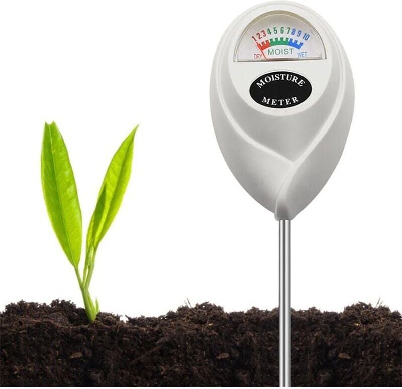 Aiperq - 5-in-1-Boden-pH-Tester für Pflanzen – Feuchtigkeits- und Säuredetektor