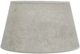 Lampenschirm salma e27 zementgrau 25dx20dx15h conica