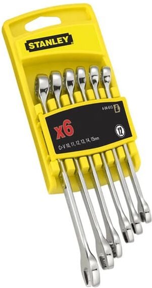 Stanley - Werkzeug - Ring-Maulschlüssel Set 6-teilig 4-94-646