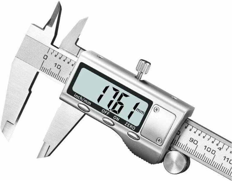 Digitaler Werkstatt-Messschieber 150 mm, IP20 – Modell 1300EAPB – Präzisionsmesswerkzeug für die Werkstatt – mehrere Mes...